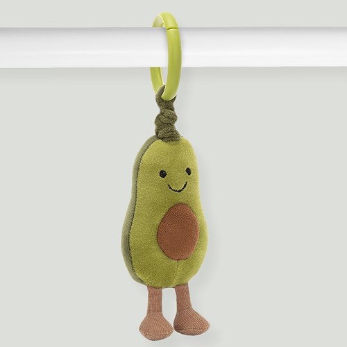 Babyleksak / Barnvagnshänge - Avokado, Grön