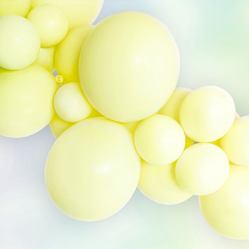 Ballonger - Extra Starka, Ljusgula