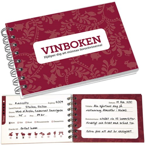 Kom ihåg bok - Öl, Vin & Whisky, Vinboken