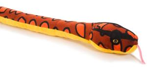 Regnbågsboa, 135cm (röd) - Wild Republic