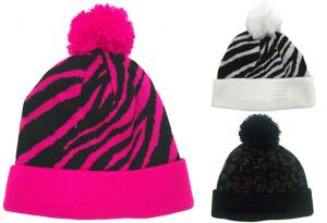 Mössa beanie pom pom