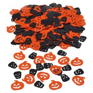 Konfetti Halloween Pumpor & Dödskallar