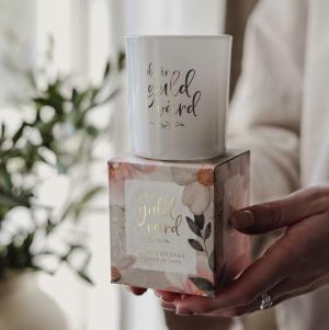 *FÖRBOKAS* Ljuslykta Guld Värd - Majas lyktor/ Barncancerfonden