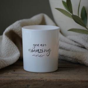 *FÖRBOKAS* Ljuslykta You are amazing - Majas lyktor/ Barncancerfonden