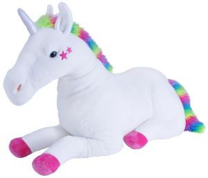 Jumbo Enhörning Rainbow, 76cm - Wild Republic