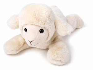 Lammet Lisa (liggande), 40cm - Teddykompaniet
