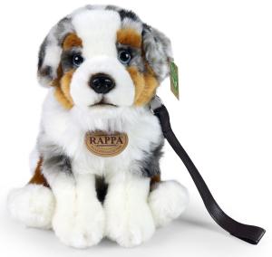 Australian Shepherd med koppel (sittande) - Rappa Toys