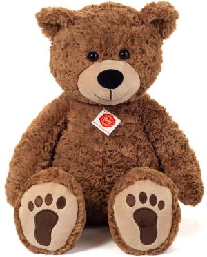 Teddybjörn med broderade tassar, 55cm (brun) - Teddy Hermann