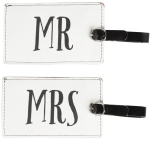 Bagagetag Mr & Mrs