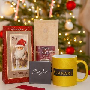 Presentset God Jul Lärare (praliner