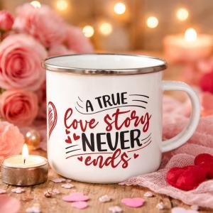 Mugg "A true love story never ends" - Presenteriet