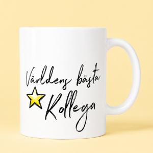 Mugg Världens bästa Kollega - Presenteriet