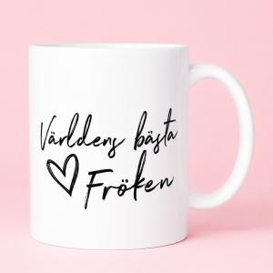 Mugg Världens bästa Fröken - Presenteriet