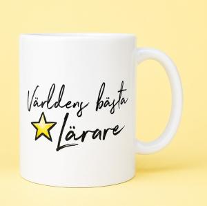 Mugg Världens bästa Lärare - Presenteriet