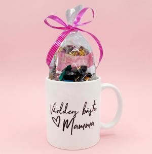 Mugg Världens bästa Mamma med godis