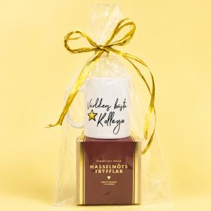 Presentset Kollega (mugg & hasselnötstryfflar)