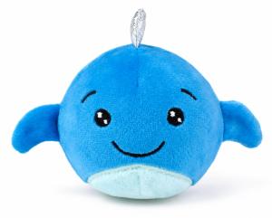 Kramis Blåval – squishy-gosedjur 10 cm